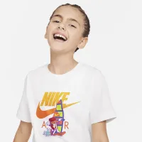 Nike Sportswear Big дитячі футболка колір білий