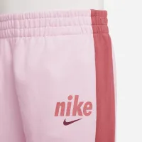 Nike E1D1 Little Kids' 2-Piece Half-Zip Set Pink
