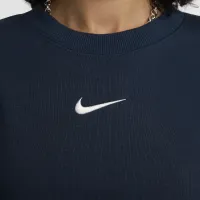 Nike Sportswear Phoenix Fleece жіноча оверсайз Crew-Neck світшот блакитний