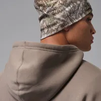 Nike Jordan Brooklyn Fleece мужские оверсайз Full-Zip Толстовка с капюшоном цвет серый