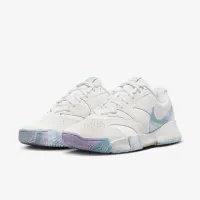 NikeCourt Lite 4 Premium Leather мужские Hard Court Tennis Кроссовки цвет белый