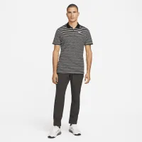 Nike Dri-FIT Victory мужские Striped для гольфа Polo цвет черный