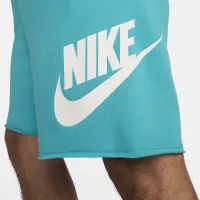 Nike Club Alumni чоловічі French Terry шорти колір зелений