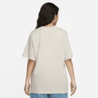 Nike Sportswear Essentials жіноча Graphic футболка колір коричневий