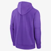 Colorado Rockies Authentic Collection City Connect чоловічі Nike Therma MLB Pullover Толстовка з капюшоном колір фіолетовий