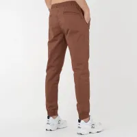 Штани Champion C Logo бавовняніTwill Joggers 218169-MS557 - Бежеві