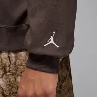 Nike Jordan Brooklyn чоловічі French Terry Realtree Crew-Neck світшот колір коричневий