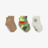 Nike Express Yourself Baby (0-6M) Gripper шкарпетки (3 пар) колір білий