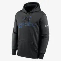Carolina Panthers Men’s Nike Therma NFL Pullover Толстовка з капюшоном колір чорний