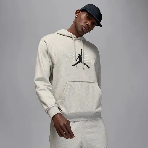Nike Jordan Sport Crossover чоловічі Fleece Pullover Толстовка з капюшоном колір сірий