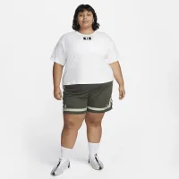 Nike Sabrina жіноча Boxy баскетбольні Tee (великі розміри) колір білий