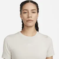 Nike Sportswear Essential женская Slim Cropped футболка цвет коричневый