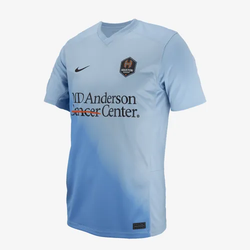 Houston Dash 2024 Stadium Secondary Big детские Nike Dri-FIT NWSL Replica Jersey синий