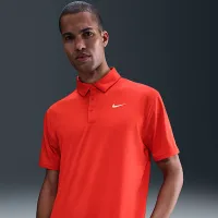 Nike Tour мужские Dri-FIT Solid для гольфа Polo цвет красный