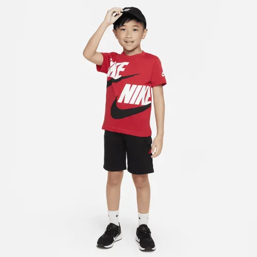 Nike Sportswear Little дитячі Cargo шорти комплект колір чорний