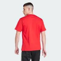 Футболка adidas Originals Trefoil Torch JJ1219 - Красная
