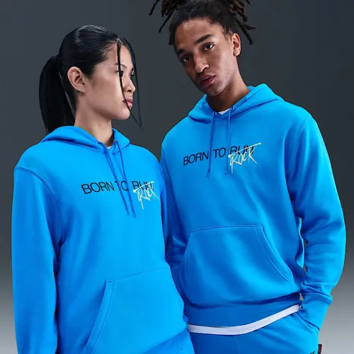 Nike x Stranger Things чоловічі Pullover Толстовка з капюшоном блакитний