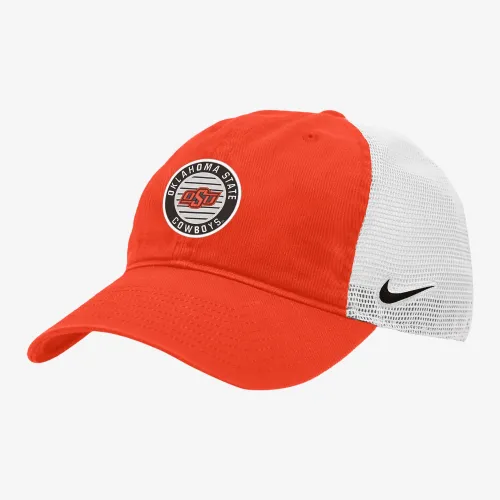 Oklahoma State Heritage86 Nike College Trucker Hat Orange