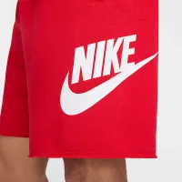 Nike Club мужские French Terry Alumni шорты цвет красный