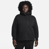 Nike Sportswear Tech Fleece жіноча оверсайз Full-Zip Толстовка з капюшоном (великі розміри) колір чорний