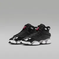 Nike Jordan 6 Rings Big дитячі Кросівки колір чорний