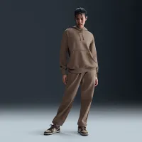 Nike Sportswear Phoenix Fleece жіноча оверсайз Pullover Толстовка з капюшоном колір коричневий