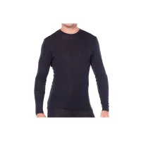 Icebreaker Merino 175 Everyday Long Sleeve Crewe Thermal Top 104483001BLK