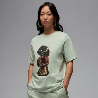 Nike Jordan MVP женская Graphic футболка цвет зеленый