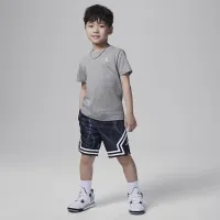 Nike Jordan Little детские Jumpman Air Embroideцвет красный футболка цвет серый