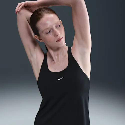 Nike Pro жіноча Dri-FIT Tank Top колір чорний