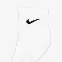 Nike Everyday Plus Cushioned тренувальні Ankle шкарпетки (3 пар) колір білий