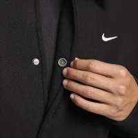 Nike Solo Swoosh чоловічі Wool Varsity Куртка колір чорний