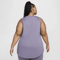 Nike Dri-FIT женская Tank (большие размеры) цвет фиолетовый