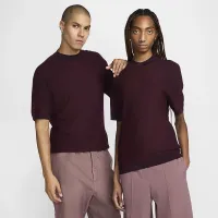Nike Every Stitch Consideцвет красный Short-Sleeve Knit Tee цвет фиолетовый