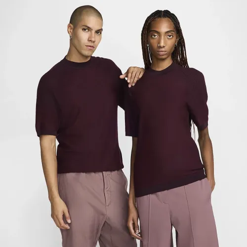 Nike Every Stitch Consideколір червоний Short-Sleeve Knit Tee колір фіолетовий