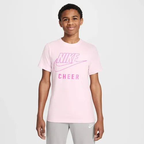 Nike Swoosh Big детские Cheer футболка Pink
