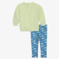 Nike New Impressions Baby (12-24M) Crew and лосіни комплект блакитний