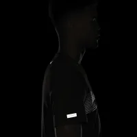Nike Miler Flash чоловічі Dri-FIT UV Short-Sleeve Running Top колір сірий