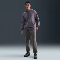 Nike Sportswear Club мужские Washed Cuffed Fleece Pants цвет серый