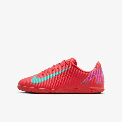 Nike Jr. Mercurial Vapor 16 Club Little/Big дитячі IC Low-Top Soccer Кросівки колір червоний