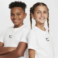 Nike Air Big детские футболка цвет белый