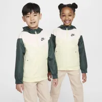 Nike Sportswear Windrunner Little детские Full-Zip Куртка цвет зеленый