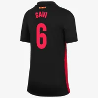 Gavi Barcelona 2024/25 Stadium Away Bid дитячі Nike Dri-FIT Soccer Jersey колір чорний