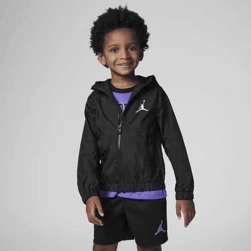 Nike Jordan Little Kids' Full-Zip Jacket Black