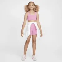 Nike One Big дитячі (Girls') Long-Line Sports Bra Pink