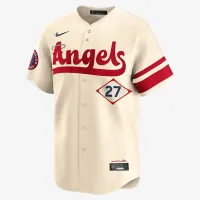 Mike Trout Los Angeles Angels City Connect чоловічі Nike Dri-FIT ADV MLB Limited Jersey колір коричневий