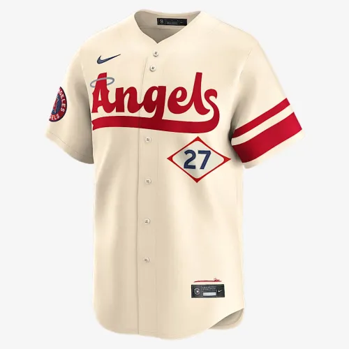 Mike Trout Los Angeles Angels City Connect чоловічі Nike Dri-FIT ADV MLB Limited Jersey колір коричневий