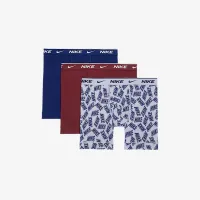 Nike Dri-FIT Essential хлопковыеStretch мужские трусы (3 пары) цвет серый