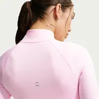 Nike Tempo женская Dri-FIT Fitted 1/2-Zip Running Top Pink