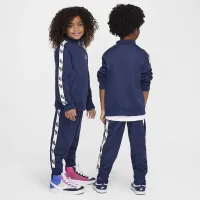 Nike Dri-FIT Little дитячі Logo Taping 2-Piece Full-Zip комплект блакитний
